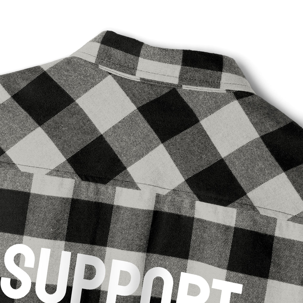 Support Local Strippers Flannel Shirt